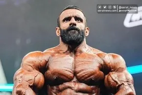 عکس | دیدار هادی چوپان با بدنساز معروف آمریکایی
