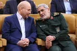 دیدار سردار قاآنی و مشاور امنیت ملی عراق در بغداد