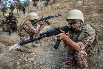 تصاویر | کمپ آموزشی «جان‌فدایان» البرز در بوستان طبیعت کرج افتتاح شد