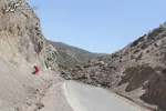 فیلم | ریزش کوه در اتوبان حد فاصل منجیل _ رودبار