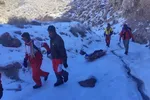 نجات یک کوهنورد در عملیاتی ۵ ساعته