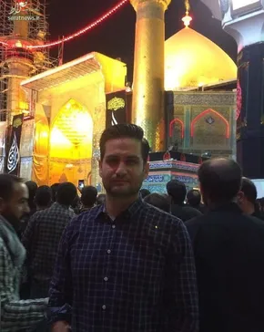 عکس/ رئیسی در حرم حضرت عباس (ع)