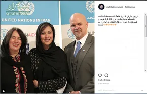 عکس/ بهرام رادان با مشعل المپیک در کره‌جنوبی
