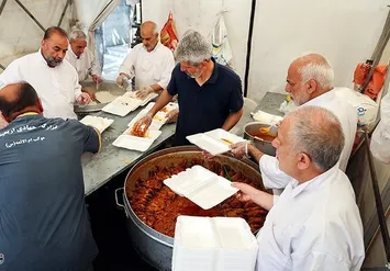 تصاویر| فعالیت قرارگاه جهادی اربعینی ها در پشتیبانی از مدافعان امنیت