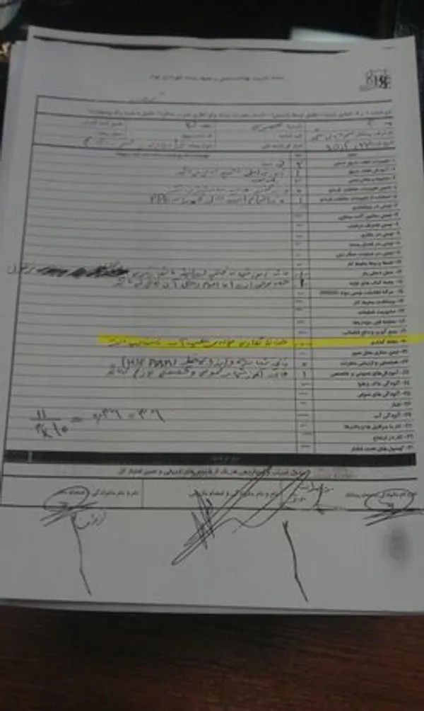 نامه اخطاریه شهرداری به پیمانکار