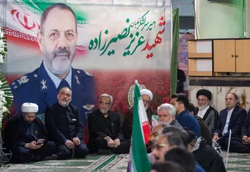 تصاویر| بزرگداشت سرلشکر خلبان شهید عزیز نصیرزاده