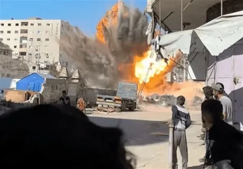 حمله به مراسم تشییع در غزه | ۸ فلسطینی جان باختند