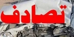 فیلم / وقوع حادثه عجیب در کرمانشاه / پرت شدن موتور سمند بعد از برخورد با درخت!