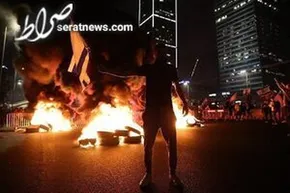 فیلم/ اقدام به خودکشی یک خانم در بزرگراه شیخ فضل الله - پل عابر پیاده