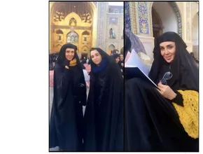 عکس/حجاب بازیگرزن ایرانی درجشنواره کن