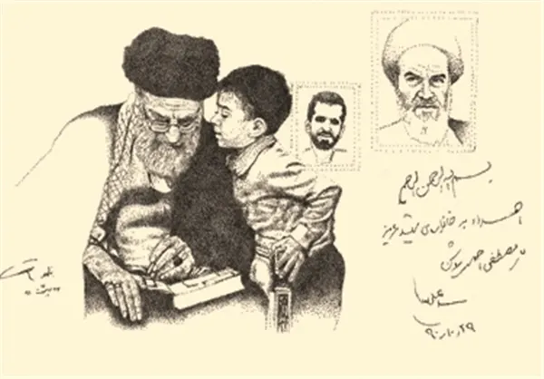 دیدار رهبر معظم انقلاب با خانواده شهید «مصطفی احمدی روشن»