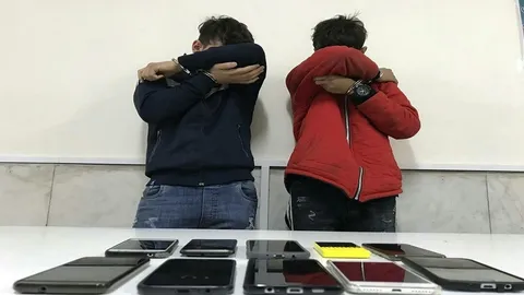 اعتراف یک مالخر به سرقت خشن هزاران موبایل