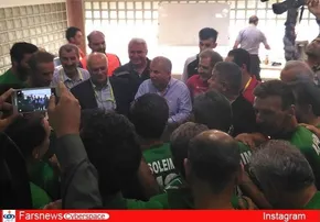 عکس/ تتلو در سفره‌خانه مربی لیگ برتری