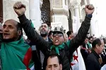 تظاهرات الجزایری‌ها در اعتراض به برگزاری انتخابات