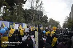 حضور گسترده مردم در راهپیمایی ۱۳ آبان در سراسر کشور