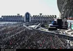 حضور سعید جلیلی در میان نمازگزاران مراسم رهبر شهید+ عکس