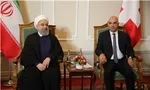 تصاویر/ استقبال رئیس‌جمهور سوئیس از روحانی