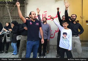 تصاویر/ تجمعع اعتراضی دانشجویان شیراز