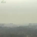 ریزگرد دوباره ریگان را در بر گرفت