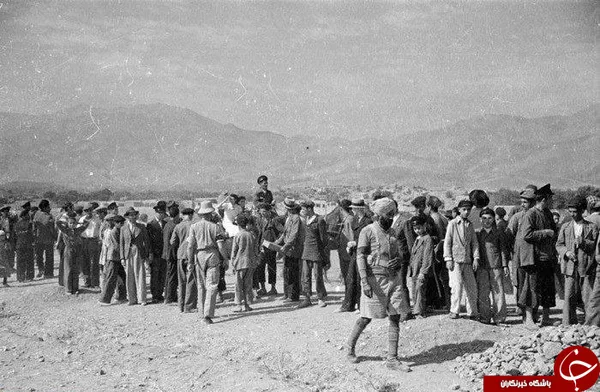 کمپ آواگان لهستانی در نزدیکی تهران