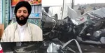 آتش‌سوزی اتوبوس و نجات ۲۰ مسافر در آزادراه تهران - قم
