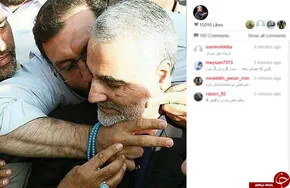 عکس/شهید همدانی، پارسال درچنین روزی